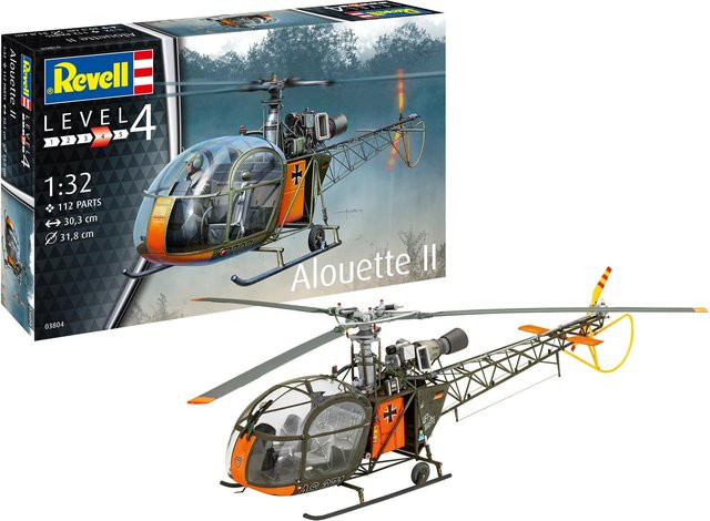 Revell Alouette II, Modellfahrzeug, 1:32, ab 12 Jahre - Bild 1