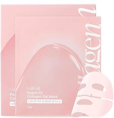 Neaf Neaf Peach Fit Kollagen Gel Maske, 5x 39g, mit Peptiden - Bild 1