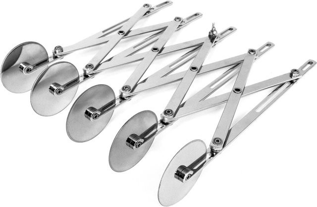 Schneider Ruckzuck Teigschneider aus Edelstahl in Silber, B: 5,0 cm, L: 25,0 cm, H: 6,0 cm - Bild 1
