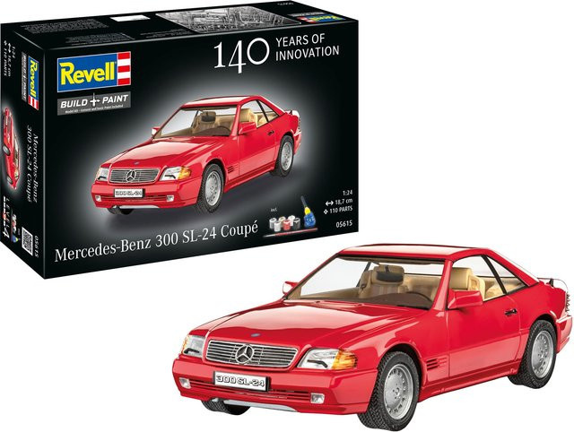 Revell Mercedes-Benz 300 SL-24 Coupé, Modellauto, 1:24, ab 12 Jahren - Bild 1