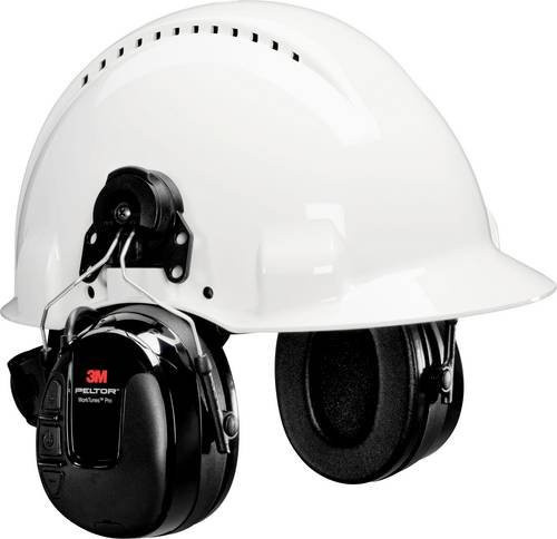 3M Peltor WorkTunes Pro HRXS220P3E Kapselgehörschutz-Headset in Weiß mit 31 dB Dämmung nach EN 352 - Bild 1