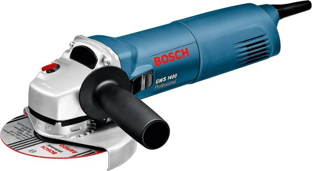 Bosch Professional Winkelschleifer GWS 1400 mit 125 mm Scheibendurchmesser in Blau - Bild 1