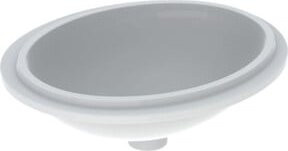 Geberit Unterbau-Waschtisch VariForm aus Keramik in Weiß, B/T: 49,5 x 42,0 cm - Bild 1