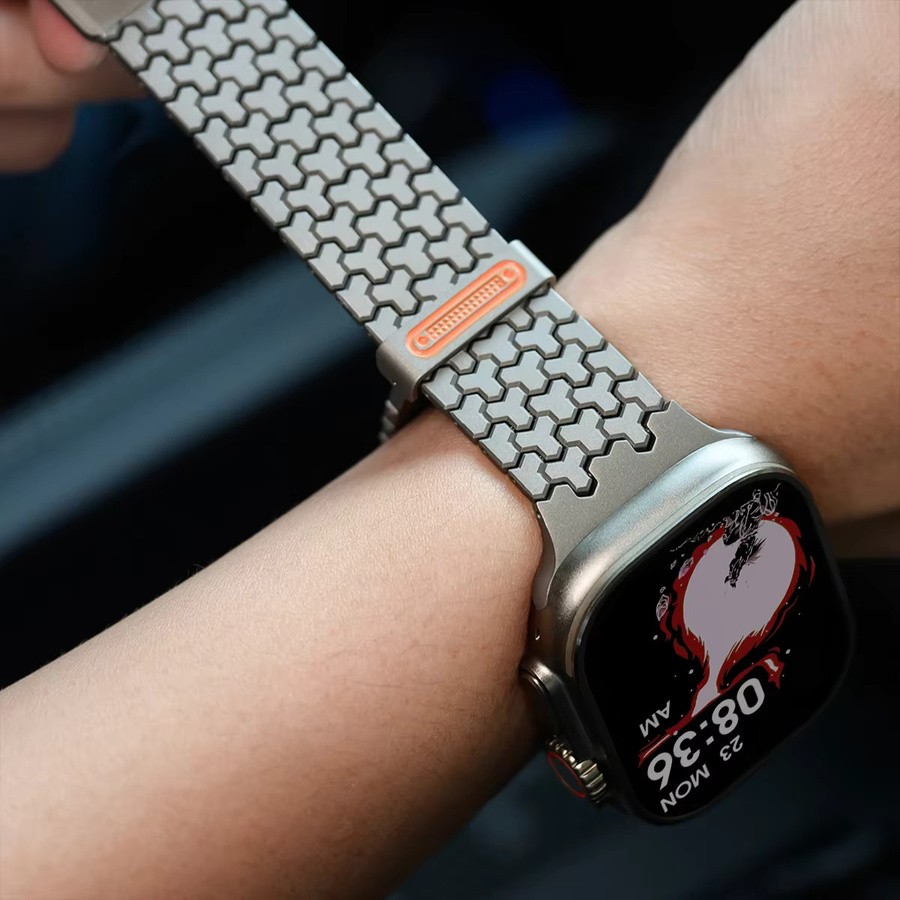 FancyWrist Uhrenarmband Edelstahl, Silber, Unisex - Bild 3