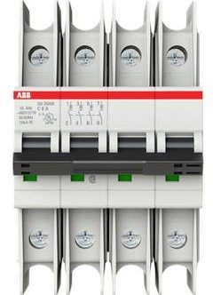 ABB SU204M-C8 Leitungsschutzschalter 8A 480V grau - Bild 1