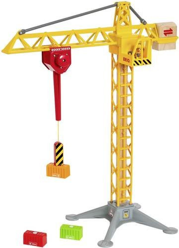 BRIO World Großer Baukran mit Licht - Bild 1
