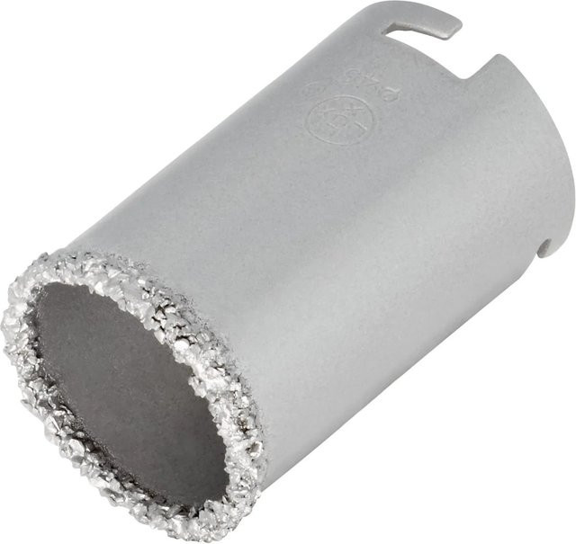 LUX-TOOLS HM-Bohrkrone aus Stahl mit Hartmetallbestückung in Silber, Durchmesser: 43 mm - Bild 1