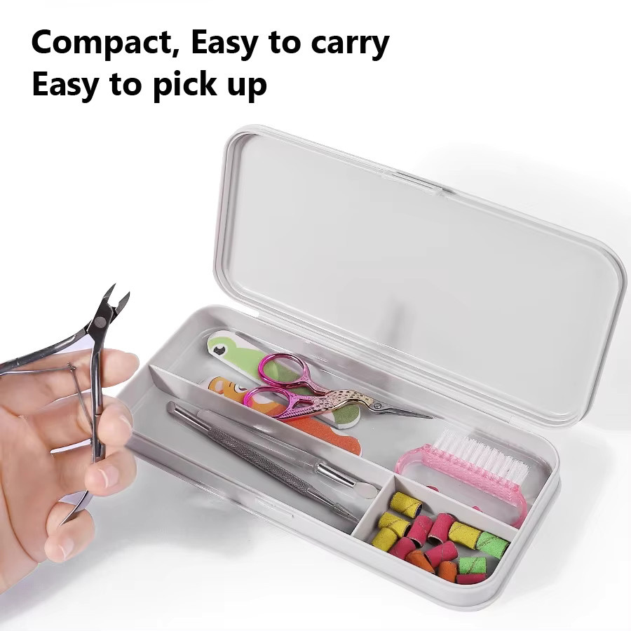 Art lalic Organizer für Nagelkunstwerkzeuge, Weiss, Unisex - Bild 1