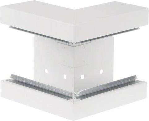 Hager Außeneck BRS6513039016 Weiß B/T: 13,0 x 6,8 cm - Bild 1