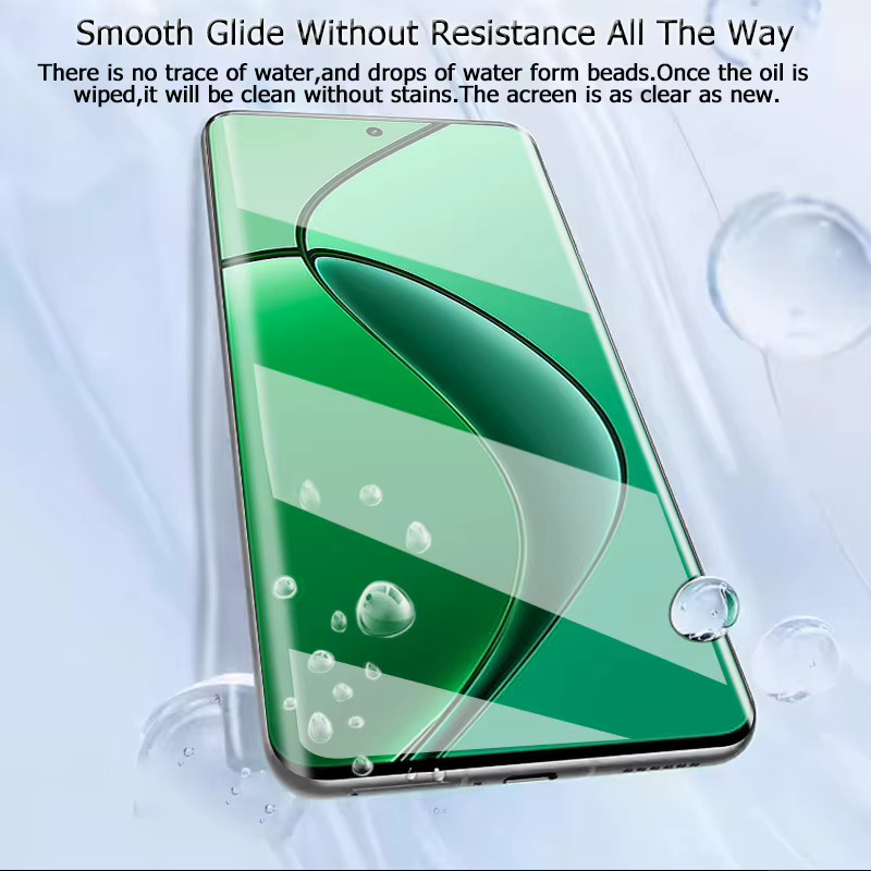 3er-Set gehärtetes Schutzglas für Realme 12 4G, transparent, Fingerabdruck-Entsperrung kompatibel - Bild 3