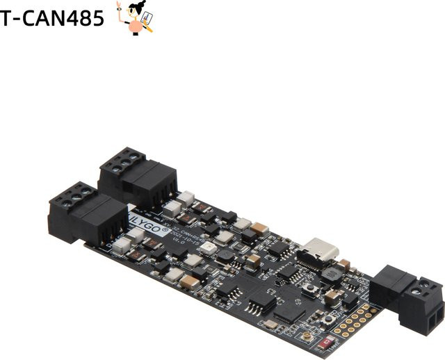 LILYGO T-CAN485 ESP32 Industrielles Steuerungsmodul mit RS-485, TF-Karte, WiFi und Bluetooth in Schwarz und Multicolour - Bild 1