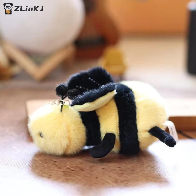 MYPANDA Kleine Insekt Tier Plüsch Spielzeug Puppe, Schnecke Biene, 1-teiliges Set - Bild 2