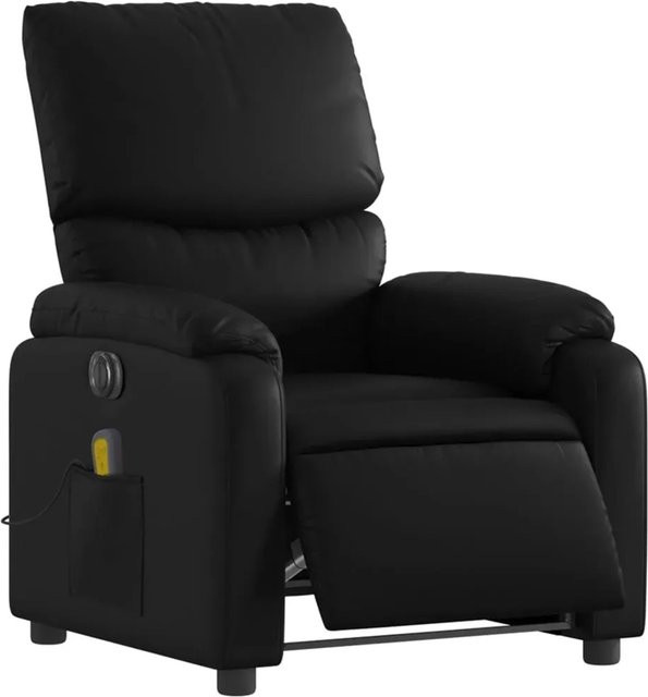 vidaXL Massagesessel Elektrisch Schwarz Kunstleder Modell 9 - Bild 1