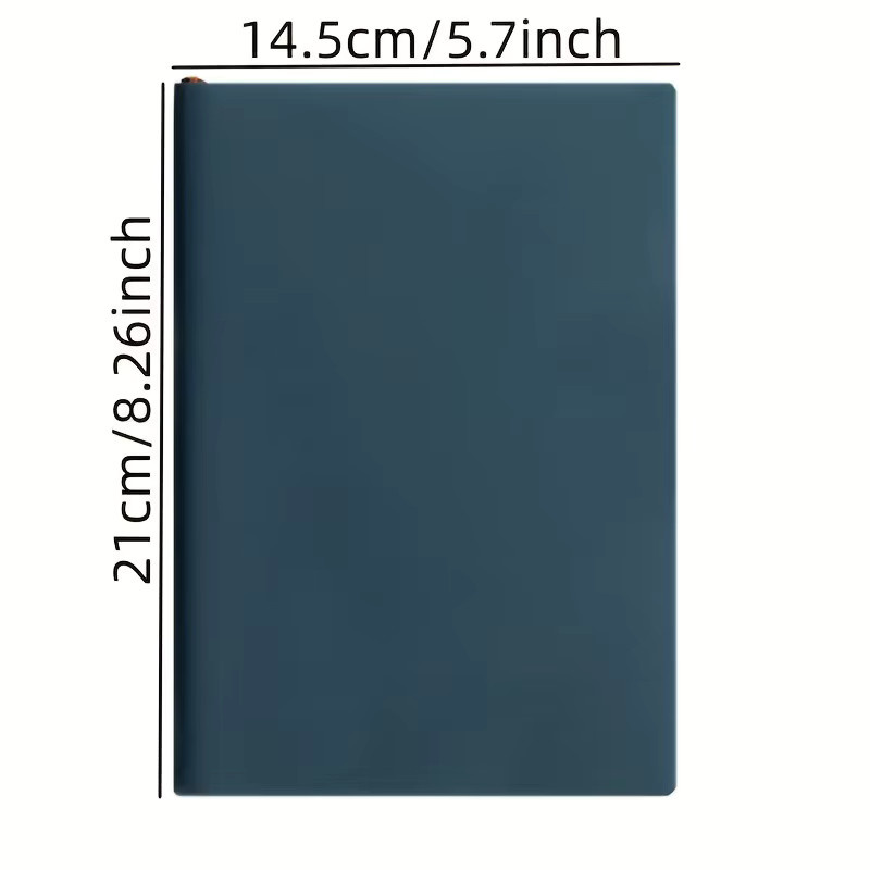 A5-Notizbuch aus grünem Leder mit 120 linierten Innenseiten und wasserdichtem Flexcover - Bild 3