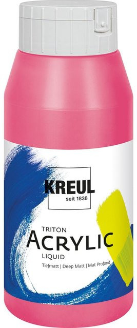 KREUL Triton Acryl-Flüssigfarbe Violettrot für Profis - Bild 1