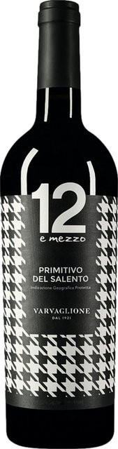 12 e Mezzo Primitivo del Salento Rotwein, 2024, Italien, 12 x 0,75 l - Bild 1