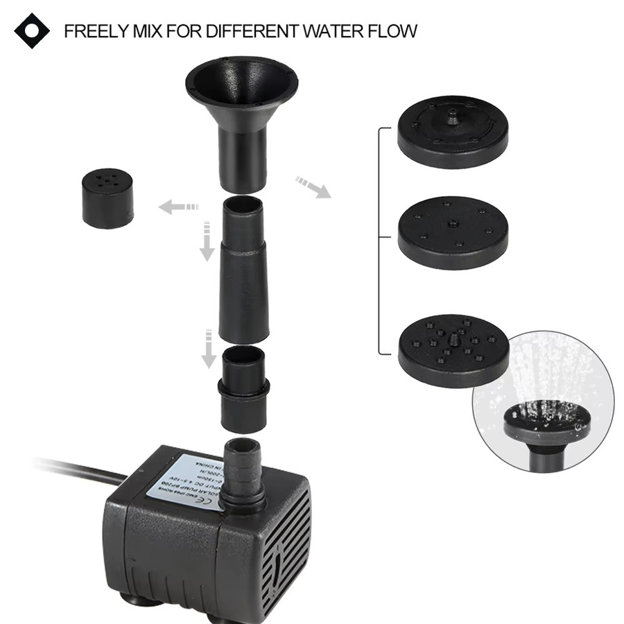 Solarbetriebenes Bewässerungssystem für Garten und Pool mit Solarstrom-Wasserpumpe - Bild 3