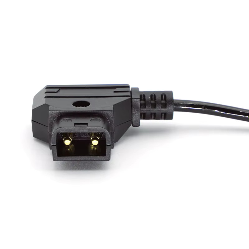 HBXINTAO D-Tap auf DC 5,5 x 2,5 mm Adapterkabel für DC-Monitore und DSLR Rigs, schwarz - Bild 4