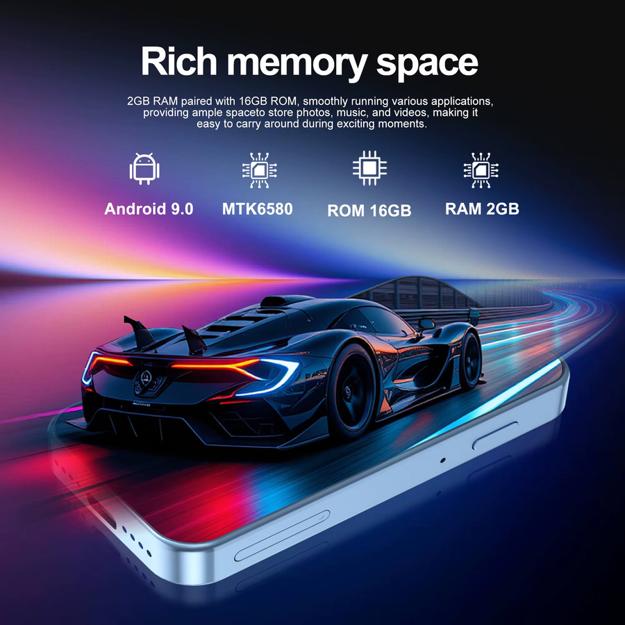 SERVO 3G WCDMA Mini Smartphone in Pink mit Android-System, 2GB RAM, 16GB ROM, 3,0 Zoll Display und Gesichtserkennung - Bild 4
