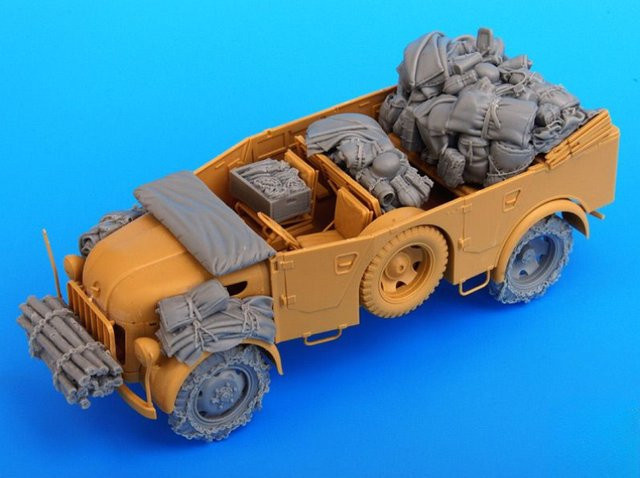 JIJIE Steyr 1500A-Zubehörset, Zubehör, Maßstab 1:35, Kunststoff - Bild 1