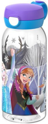 Mepal Campus Trinkflasche mit Klappdeckel Frozen Friends Multicolour 600 ml - Bild 1