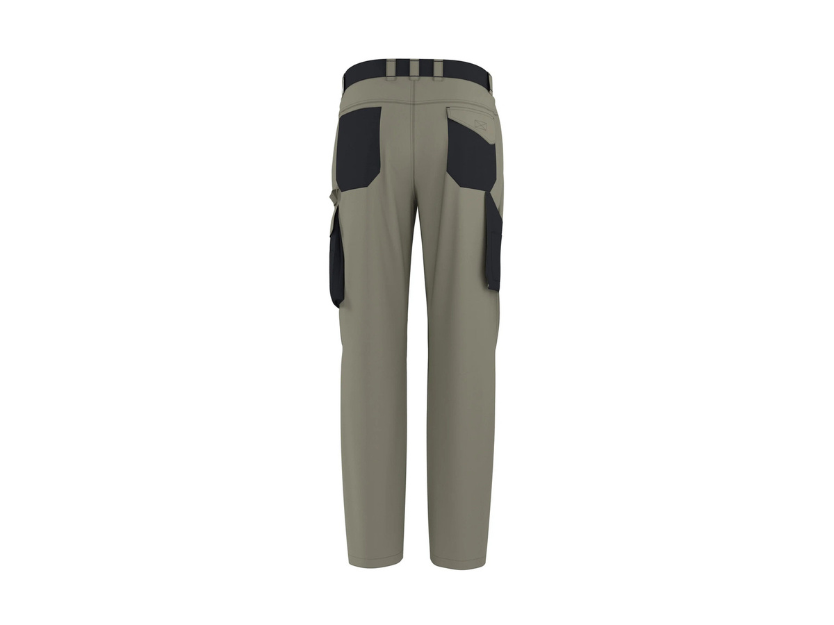 PARKSIDE Herren Arbeitsbundhose aus Poly-Cotton in Beige mit Kniepolstertaschen, Größe 52 - Bild 2