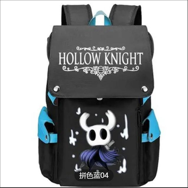 3-teiliges Schulrucksack-Set in Schwarz aus Oxford-Stoff mit großem Fassungsvermögen inklusive Federmäppchen und Schultergurt - Bild 1