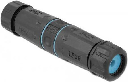 Delock RJ45 Netzwerk Adapter Ethernet LAN 1x RJ45-Buchse zu 1x RJ45-Buchse Schwarz - Bild 1