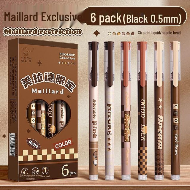 Kaba Bear Gelstift mit Panda-Design, schnelltrocknend, 0,5 mm, Mehrfarbig - Bild 1