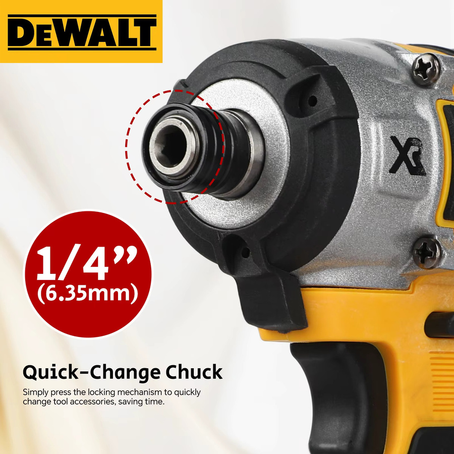 DeWalt DCF887 Bürstenloser Akku-Schlagschrauber mit 205 Nm in Gelb (ohne Akku) - Bild 2