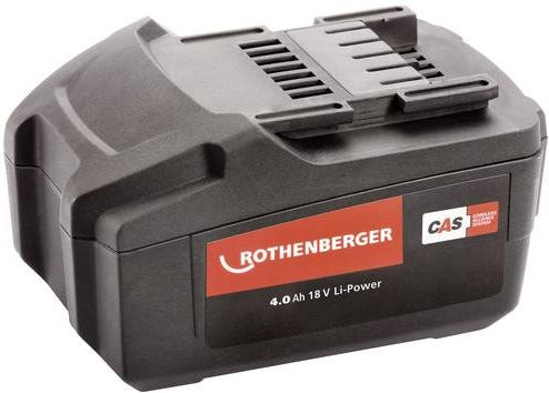 Rothenberger Ersatz-Akku RO BP18/4 18 V 4 Ah Li-Ion in Schwarz - Bild 1