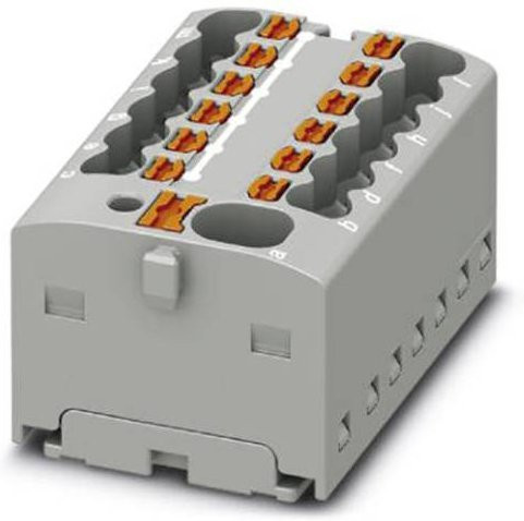 Phoenix Contact Verteilerblock 1046973 Zugfeder Grau 20 Stück - Bild 1