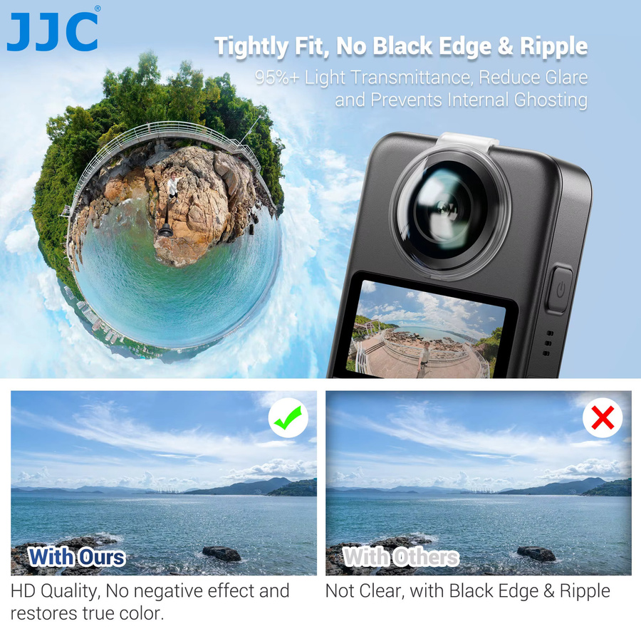 JJC Objektivschutz für DJI Osmo 360 kratzfest und stoßfest PC-Schutzhülle - Bild 5