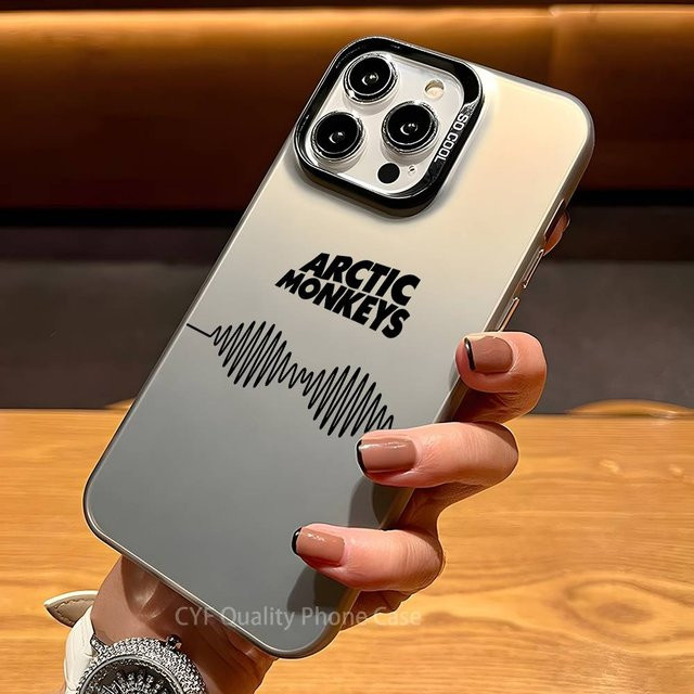 Pop A-Arctic M-Monkeys Handyhülle für Apple iPhone 11 12 13 14 15 16 Pro Max Plus mit Schutzbeschichtung - Bild 1