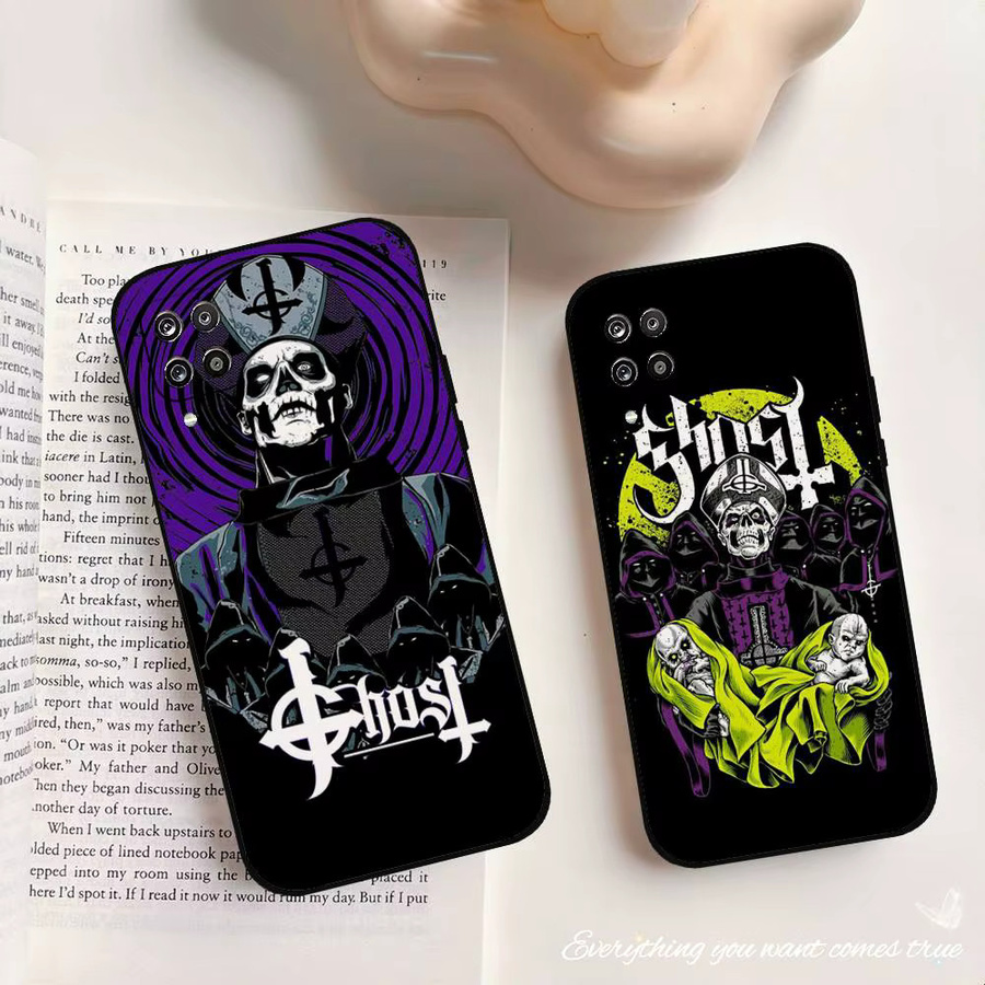 G-Ghost Heavy Metal Band Handyhülle Soft Cover für Samsung Galaxy S21 S22 S23 S24 S25 Ultra FE Plus 5G und A52S - Bild 2