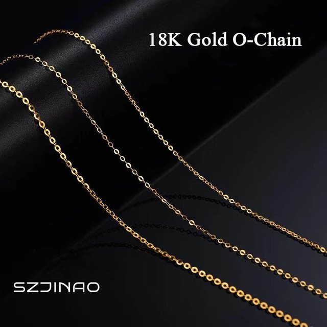 szjinao Goldkette 750 Gold, Damen - Bild 1