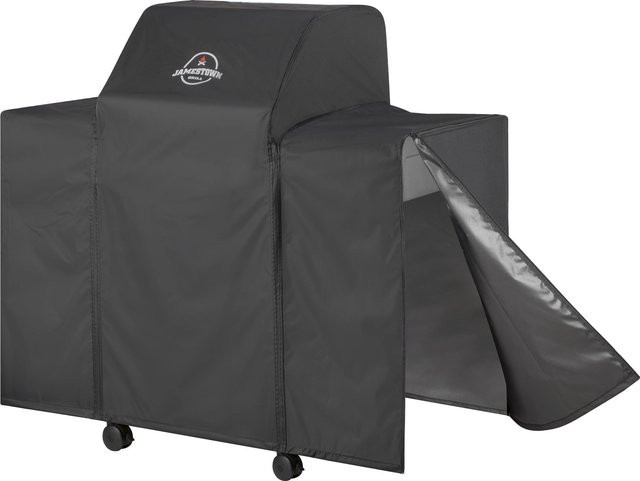 Jamestown Grill-Abdeckhaube für 2-Brenner Gasgrill Knox, Schwarz, B: 115,0 cm, T: 57,5 cm, H: 57,5 cm - Bild 1