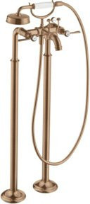 Hansgrohe Axor Montreux Zwei-Griff-Spültischarmatur Bodenmontage in Rosegold - Bild 1