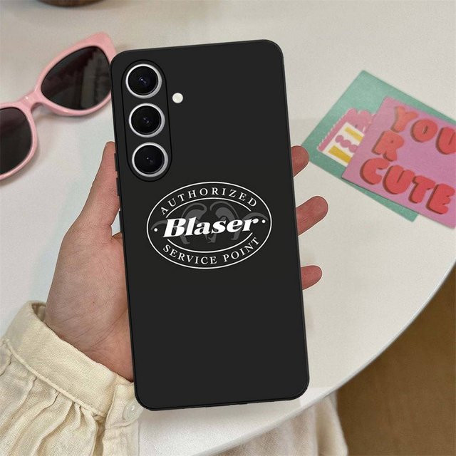 Blaser USA Gewehr Handyhülle in Schwarz für Samsung Galaxy S24 FE S25 Ultra Plus S23 5G und weitere Modelle - Bild 1