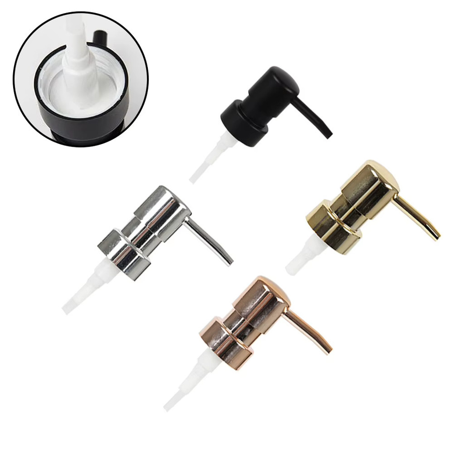VIBRATITE Seifenpumpe und Lotion Dispenser Kopf Düse in Silber für Badezimmer und Küche - Bild 2