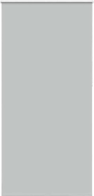 vidaXL Verdunkelungsrollo Hellgrau aus Polyester B: 100 cm, H: 210 cm - Bild 1