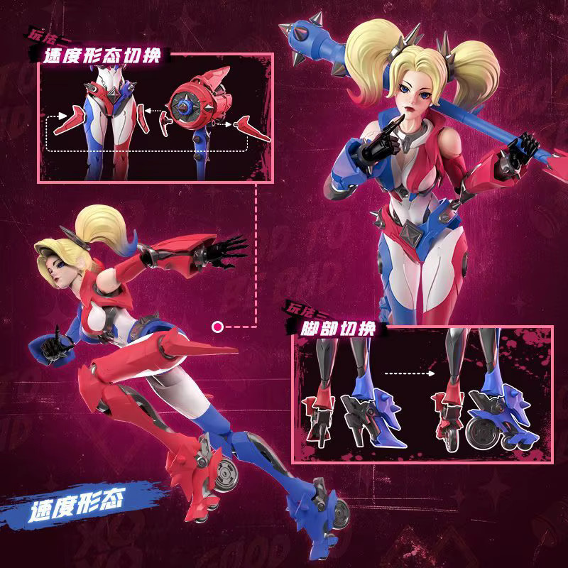 BLOKEES Harley Quinn Montagemodell, Actionfigur - Bild 2