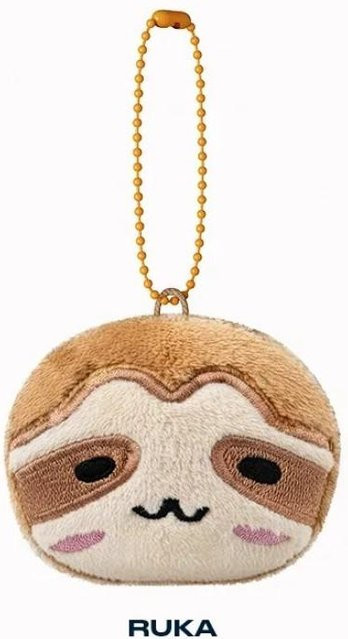 BABYMONSTER Plüsch-Schlüsselanhänger, beige, Unisex - Bild 1