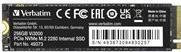 Verbatim Vi3000 NVMe M.2 SSD 256 GB, interne Festplatte, Schwarz - Bild 1