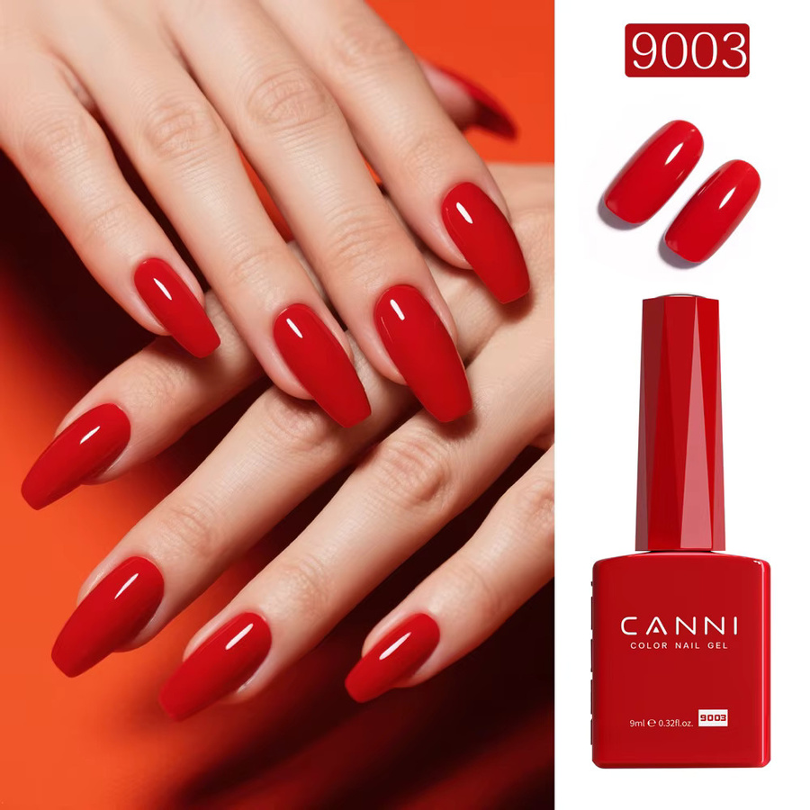 CANNI Color Gel Polish 9071 Jelly Color, 9 ml, Glänzend - Bild 4
