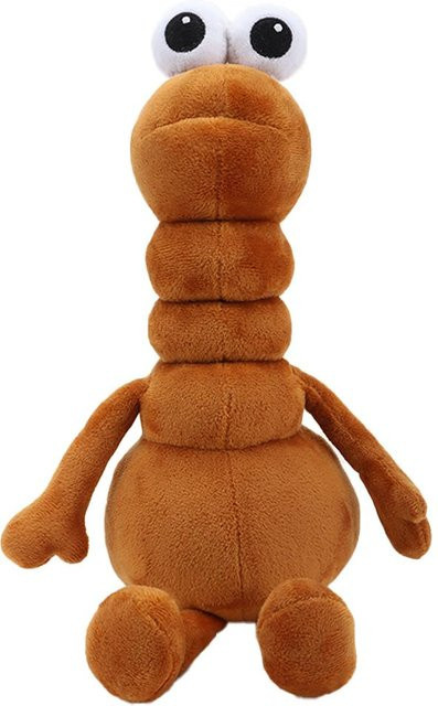 Marcus der Wurm, Plüschtier, 29cm, ab 3 Jahren - Bild 1