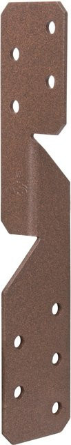 GAH Alberts Duravis Sparren-Pfettenanker Rostbraun Duplexbeschichtet B/T/H: 3,3 x 3,3 x 17 cm - Bild 1