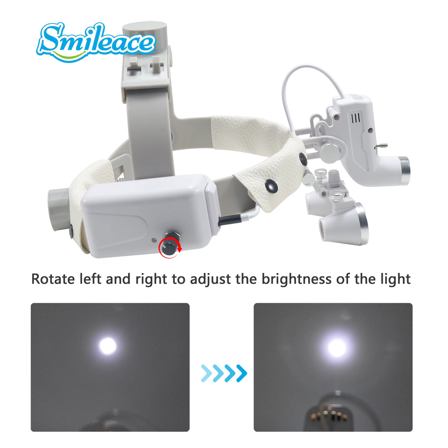 Smileace Lupe mit LED-Licht, White - Bild 2