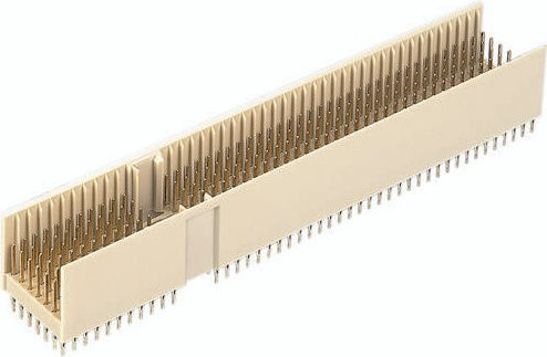 HARTING Messerleiste 17062202202 aus Messing in Beige mit 7 Reihen - Bild 1