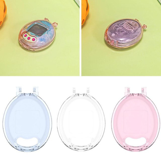 Transparente Silikon-Schutzhülle für Tamagotchi Original, rutschfeste Hard Shell Case zum Schutz vor Stürzen - Bild 1